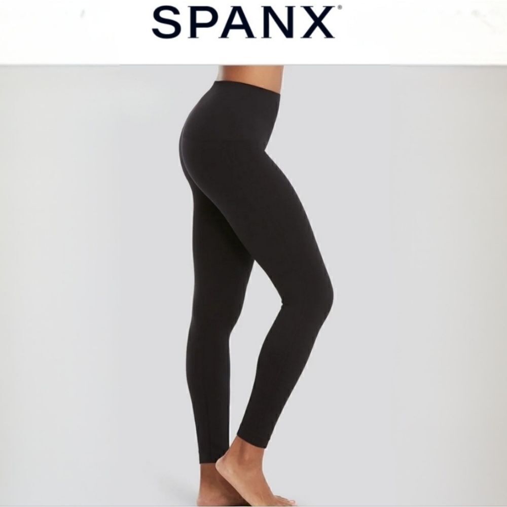 SPANX® Women's Black High-Waisted  Leggings